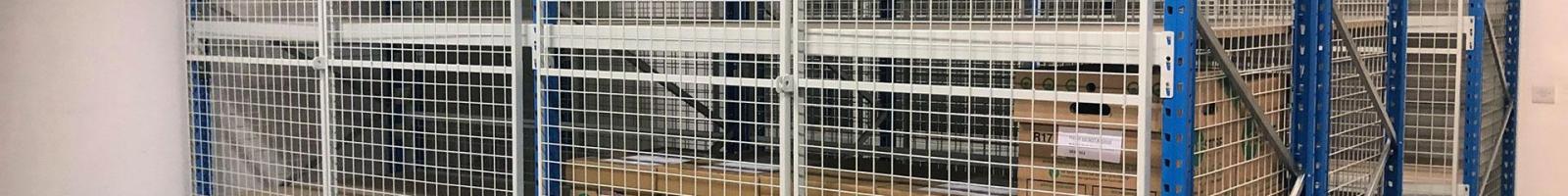 Secured mesh archive slider
