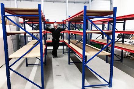 Longspan shelving